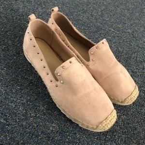 Marc Fisher Light pink espadrille sneakers